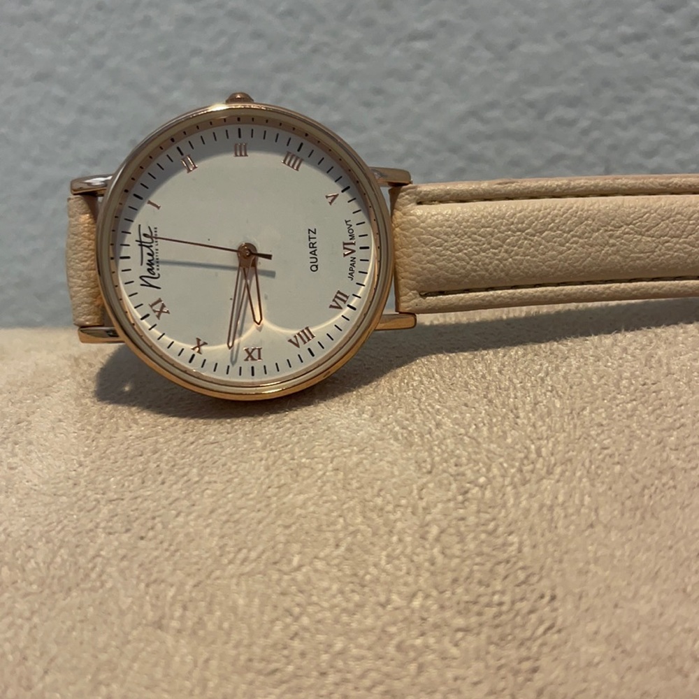Nanette Quartz Rose Gold Watch